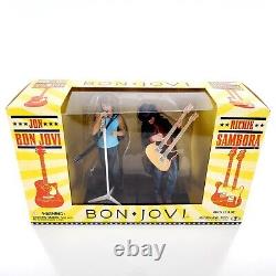 Jon Bon Jovi & Richie Sambora Action Figures Set McFarlane Toys Damaged Box New