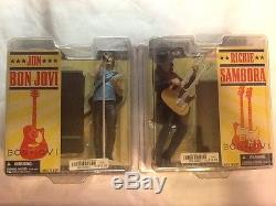 Jon Bon Jovi & Richie Sambora Action Figures Set of 2 McFarlane Toys