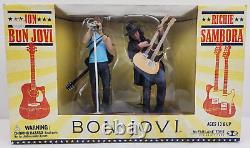 Jon Bon Jovi & Richie Sambora Action Figures Toy Figurine McFarlane Toys 2007