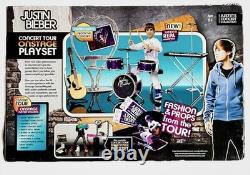 Justin Bieber Concert Tour Onstage Playset Action Figure Set Boxed