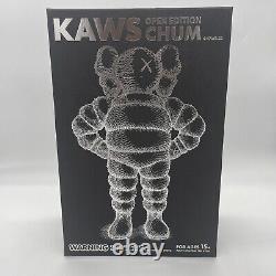 KAWS CHUM Black Vinyl Figure (2022) 20th Anniversary