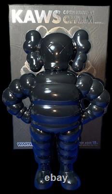 KAWS Open Edition CHUM Black Vinyl Figure (2022) 20th Anniversary BNIB