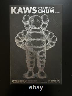 KAWS Open Edition CHUM Black Vinyl Figure (2022) 20th Anniversary BNIB