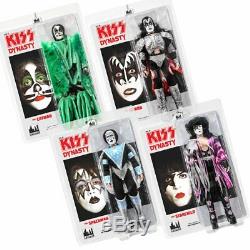 KISS 12 Inch Action Figures Series 8 Dynasty Set of all 4