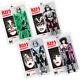 Kiss 12 Inch Mego Style Action Figures Series Eight Dynasty Set Of All 4