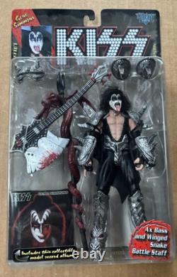 KISS 1997 ULTRA ACTION FIGURE SET of 4 with NO RECORD SHOWING McFARLANE