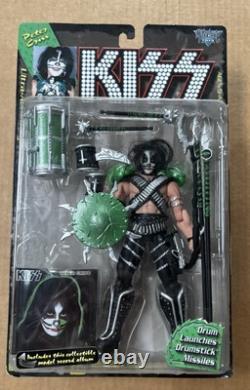 KISS 1997 ULTRA ACTION FIGURE SET of 4 with NO RECORD SHOWING McFARLANE