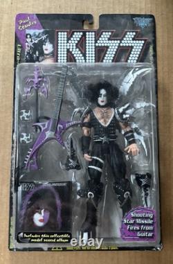 KISS 1997 ULTRA ACTION FIGURE SET of 4 with NO RECORD SHOWING McFARLANE