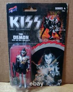 KISS 2020 Biff Bang Pow Series 4 Action figures Complete JLA direct Set of 4