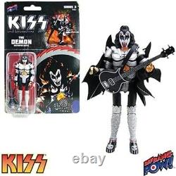 KISS 3.75 Series 3 Action figures Demon Catman Starchild Spaceman Complete Set