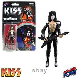 KISS 3.75 Series 3 Action figures Demon Catman Starchild Spaceman Complete Set