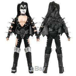 KISS 8 Inch Action Figures Alive Re-Issue Series Set of all 4