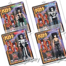 KISS 8 Inch Action Figures Series 3 Sonic Boom Complete Set of all 4