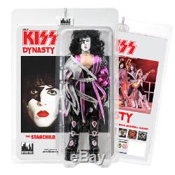 KISS 8 Inch Mego Style Action Figures Series Eight Dynasty Set of all 4