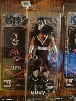 KISS ALIVE! 8 Figures Toy Company Set Of 4 New Complete Action Figures MIP