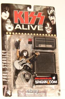 KISS ALIVE Action Figures COMPLETE SET from 2000 Spawn McFarlane Toys MOC RARE