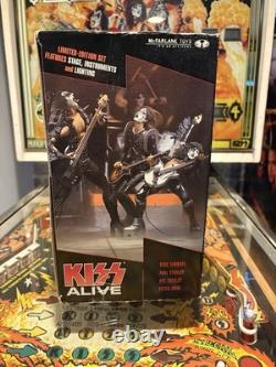 KISS ALIVE Box Set 2002 McFarlane Limited Edition Stage Action Figure NEW IN BOX