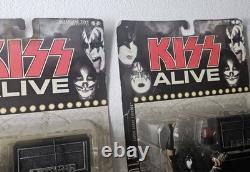KISS ALIVE COMPLETE SET, VINTAGE, McFARLANE ACE PAUL, GENE PETER 2000