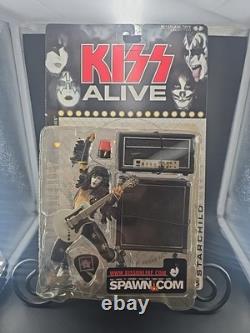 KISS ALIVE Complete Set 2000 Series 17 McFarlane Toys ACE PAUL GENE & PETER NEW
