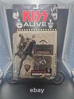 KISS ALIVE Complete Set 2000 Series 17 McFarlane Toys ACE PAUL GENE & PETER NEW