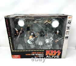 KISS ALIVE Deluxe Box Set Super Stage Figures McFarlane Limited Edition NEW