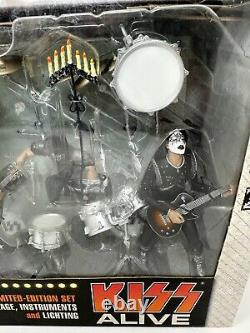 KISS ALIVE Deluxe Box Set Super Stage Figures McFarlane Limited Edition NEW