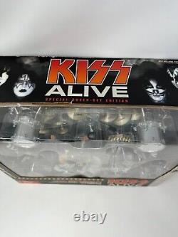 KISS ALIVE Deluxe Box Set Super Stage Figures McFarlane Limited Edition NEW