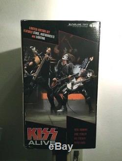 KISS ALIVE Deluxe Boxed Set Action Figures McFarlane Toys WOW
