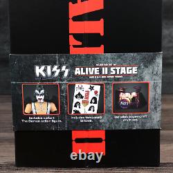 KISS ALIVE II Action Figure Box Set SDCC 2015 LE 351/1500 Simmons Stanley Sealed