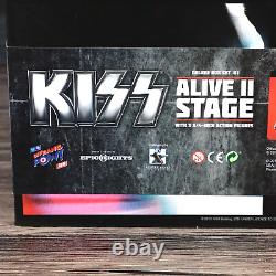 KISS ALIVE II Action Figure Box Set SDCC 2015 LE 351/1500 Simmons Stanley Sealed