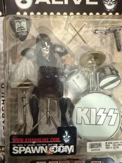 KISS ALIVE McFarlane Action Figures Complete Set 2000 NIB Gene Paul Ace Peter 4