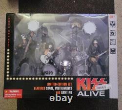 KISS ALIVE STAGE SET WITH ACTION FIGURES 2002 LIMITED EDITION McFarlane Toys