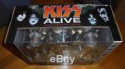 KISS ALIVE Special Boxed Edition Super Stage Figure Set McFarlane 2002 NEW
