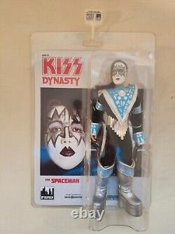 KISS Ace Frehley RARE Dynasty Spaceman Action Figures Toy Epic Lights New In Box