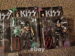 KISS Action Figures 12 inch Gene Simmons & 97 McFarlane Complete Set of 4