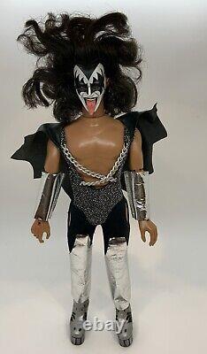 KISS Aucoin Management 1977 Mego 12 Gene Simmons The Demon Action Figure Doll