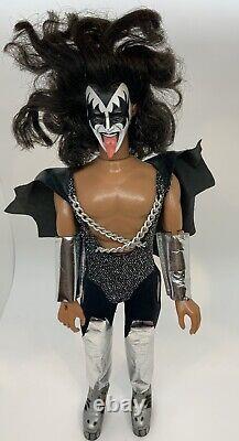 KISS Aucoin Management 1977 Mego 12 Gene Simmons The Demon Action Figure Doll