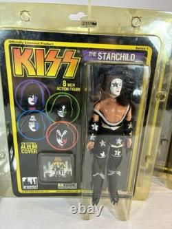 KISS Band- Figures Toy Co All 4 Limited Edition 8 Action Figures NEW in Package