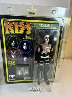 KISS Band- Figures Toy Co All 4 Limited Edition 8 Action Figures NEW in Package
