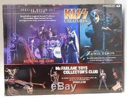 KISS CREATURES SUPER STAGE FIGURES SPECIAL BOXED SET LIMITED McFarlane Toys NEW