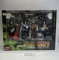 KISS Creatures Action Figure Box Set Limited Edition McFarlane Toys 2002