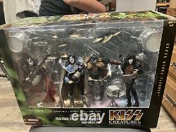 KISS Creatures Action Figure Box Set Limited Edition McFarlane Toys 2002 Sealed