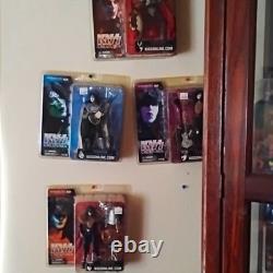 KISS Creatures Action Figures & Collectible Figurines Lot, Carded Packaged