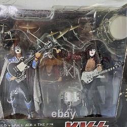 KISS Creatures Box Set Stage Lights Instruments LIMITED McFarlane 2002 NEW READ