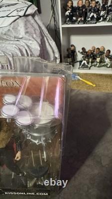 KISS Creatures McFarland Action Figures Gene Simmons and Eric Carr Lot of 2