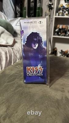 KISS Creatures McFarland Action Figures Gene Simmons and Eric Carr Lot of 2