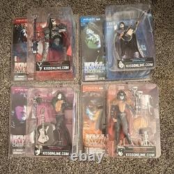 KISS Creatures McFarlane Toys Action Figure Lot of 4 Original Rock & Pop
