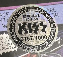 KISS Deluxe Box Set 2 UNMASKED Convention Exclusive action figure 0157/1000 2016