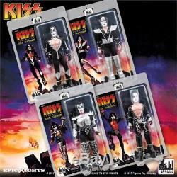 KISS Destroyer Series 7 Action 8 Figures Set of 4