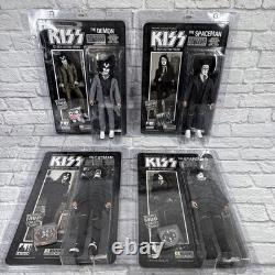 KISS Dressed to Kill 12 Action Figure 2013 New Sealed 4 Piece Set